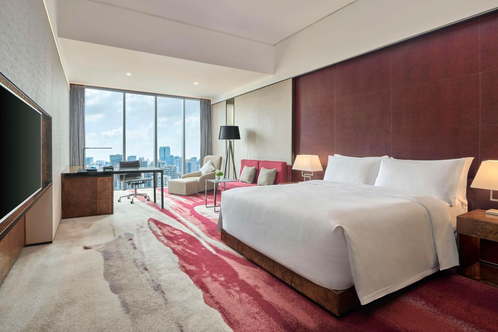 Hilton Guangzhou Tianhe - Free Shuttle Bus And Registration Counter Available During Canton Fair Period Exterior foto